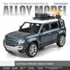 1/24 Scale Land Rover Defender Diecast Model Car: Detailed Replica with Opening Doors, Hood & Trunk,Ideal Gift for Car Lovers