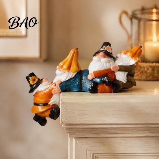 Indoor Festive Window Displays Christmas Table Edge Sitter Figurine, Tug of War Hanging Character Decor, Snowman Humorous Xmas Party Favors