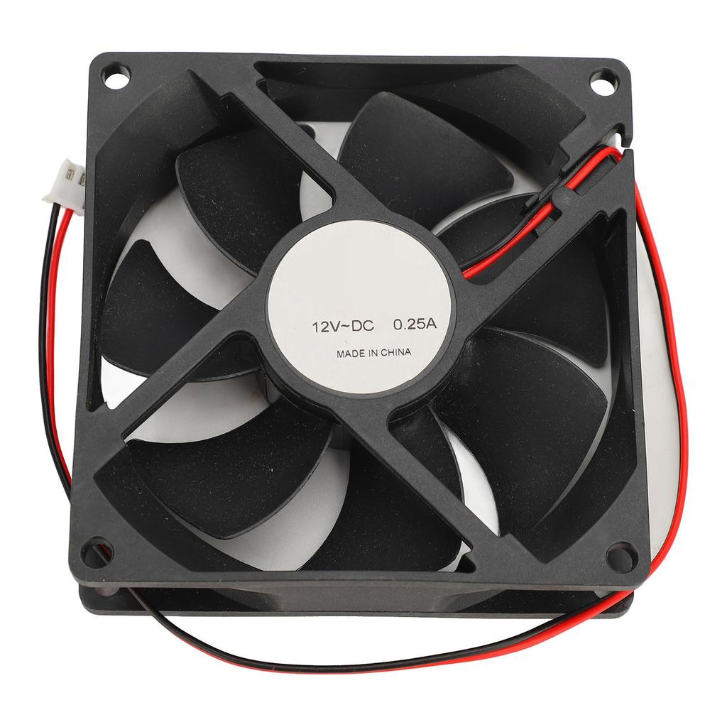 Dual Ball Bearing Fan 4in DC12V 3000RPM Exhaust Blower Fume Smoke Extractor 90mm for DIY Soldering