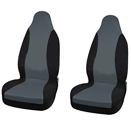 

myoseya Universal Car Seat Cover, Front Seat, Mesh, Breathable, Stain Resistant, Retro, Elegant, Stylish, 2 pcs серый