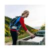 (Negro)Silicone Collapsible Water Bottle, 500ML BPA Free Foldable Water Bottle, Leakproof Folding Water Bottle, Camping Cup