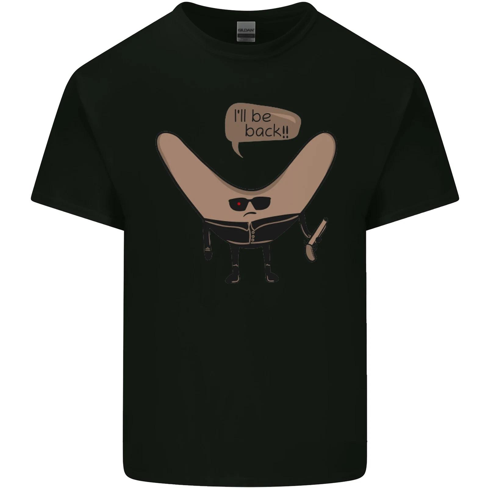 Boomerang Ill Be Back Funny Movie Parody Kids T-Shirt Childrens M