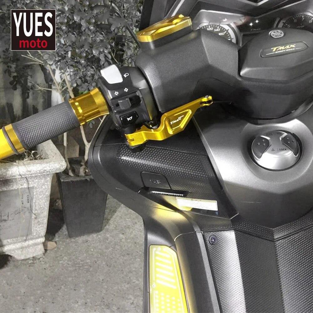 Motorcycles Accessories Aluminum Parking Brake Lever One Piece For Yamaha TMAX 500 TMAX530 XP530