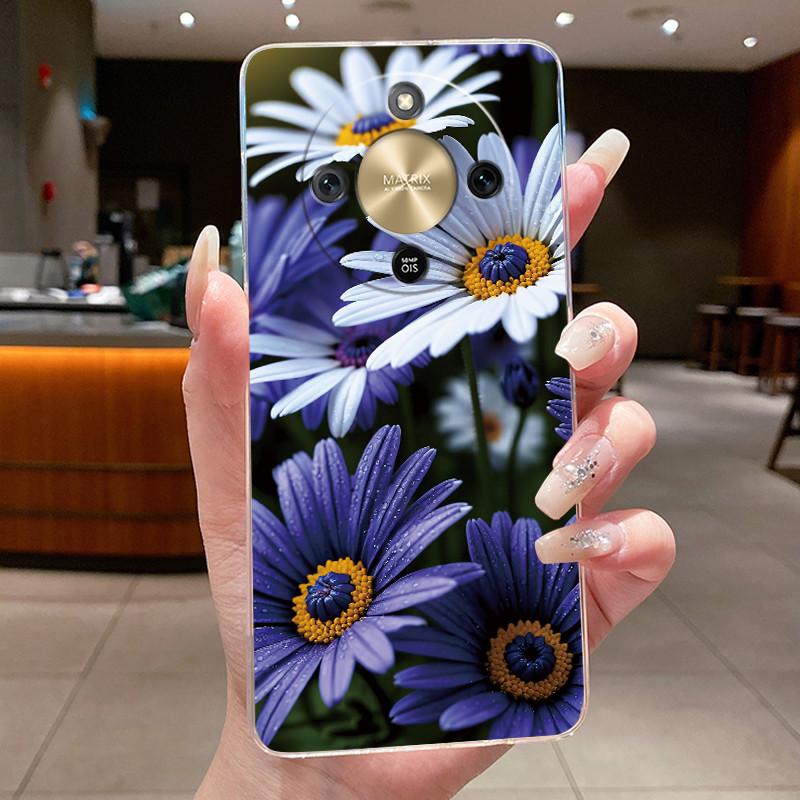 Casing For Honor X9D 5G Aesthetic Luxury Dragon Cute Cool Boys Girls Soft Silicone Phone Case Back Cover Transparent TPU Shell