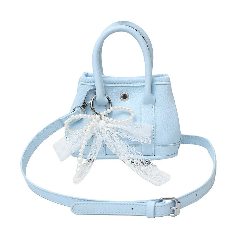 Urban Minimalist Pu Water Bucket Bag With Shoulder Strap For Commuting