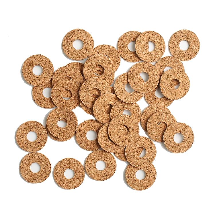 20pcs Anti-slip Handle Grip Cork Patch Plectrums Standard Guitar Pick Cork Grips