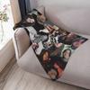 Noah Sebastian Photo Collage Throw Blanket Cozy Warm Blanket for Bed Room Decor
