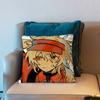 EElliot Anime Pizza Pillowcases Cute Funny Pillow Case For Wedding Party Home Decor Comfy Pillow Cover