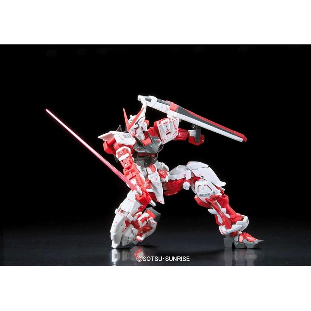 Bandai Spirits RG Gundam Seed Astray MBF-P02 Red Frame 1/144 Scale Model Kit Pre-painted Assembly Required