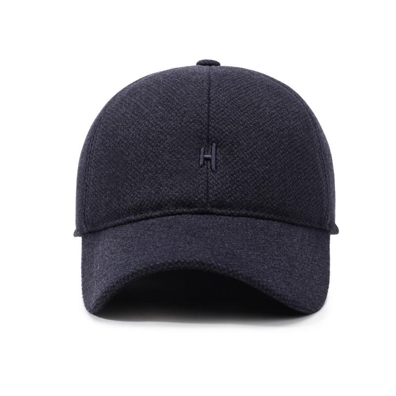 Men's Winter Warm Baseball Cap Middle-Aged Ear Protection Cap