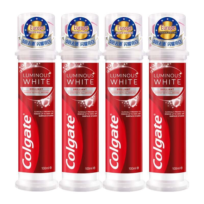 

Colgate Optic White Stain Removal Press Pump Toothpaste