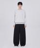 GLW Classic Striped Crop Knit Gray