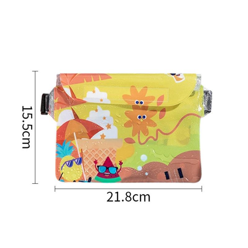 Waterproof Swimming Bag Ski Drift Diving Shoulder Waist Pack Bag Underwater Mobile Phone Bags Case Cover For Beach Boat Sports