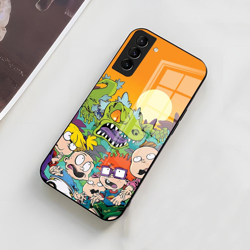 Movie R-Rugrats Cartoon R-ReptarS Phone Case For Samsung A56 A36 A26 A16 A15 A25 A35 A55 A14 A34 A24 A54 Glass Case