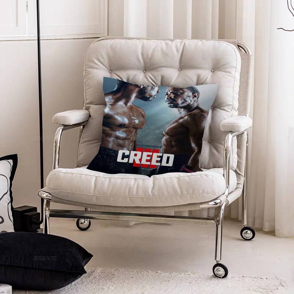 Movie C-Creed III Maple Design Cushion Cover Happy Autumn Harvest Decor Holiday Decorati Pillow Cover