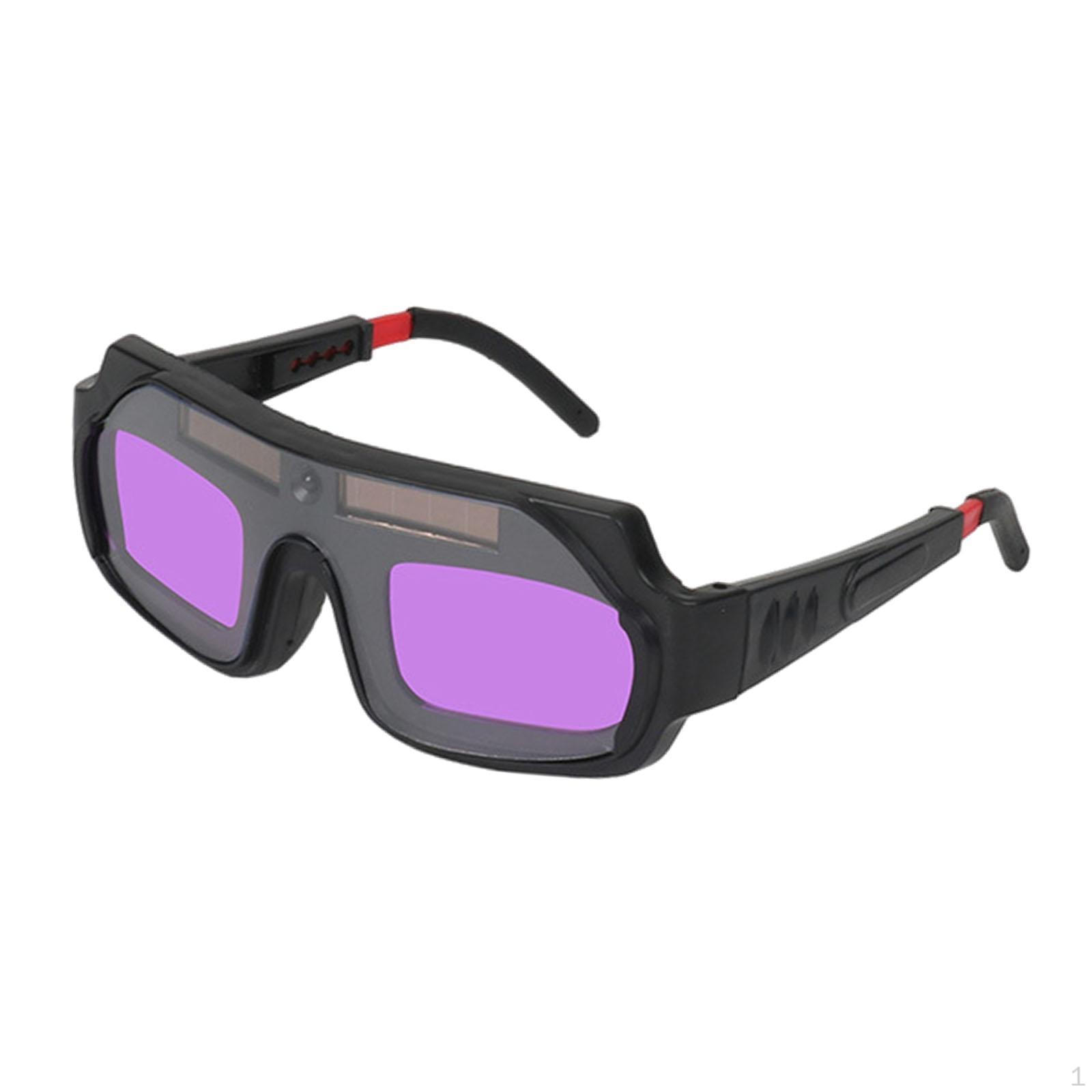 

Практичні зварювальні окуляри з автоматичним затемненням для різання окулярів зварника Purple Lens