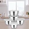 Stainless Steel Mixing Bowls with Lids Set Nesting Mixing Bowl Home Sturdy Food Storage Organizers Dishwasher Bowl Set Dining