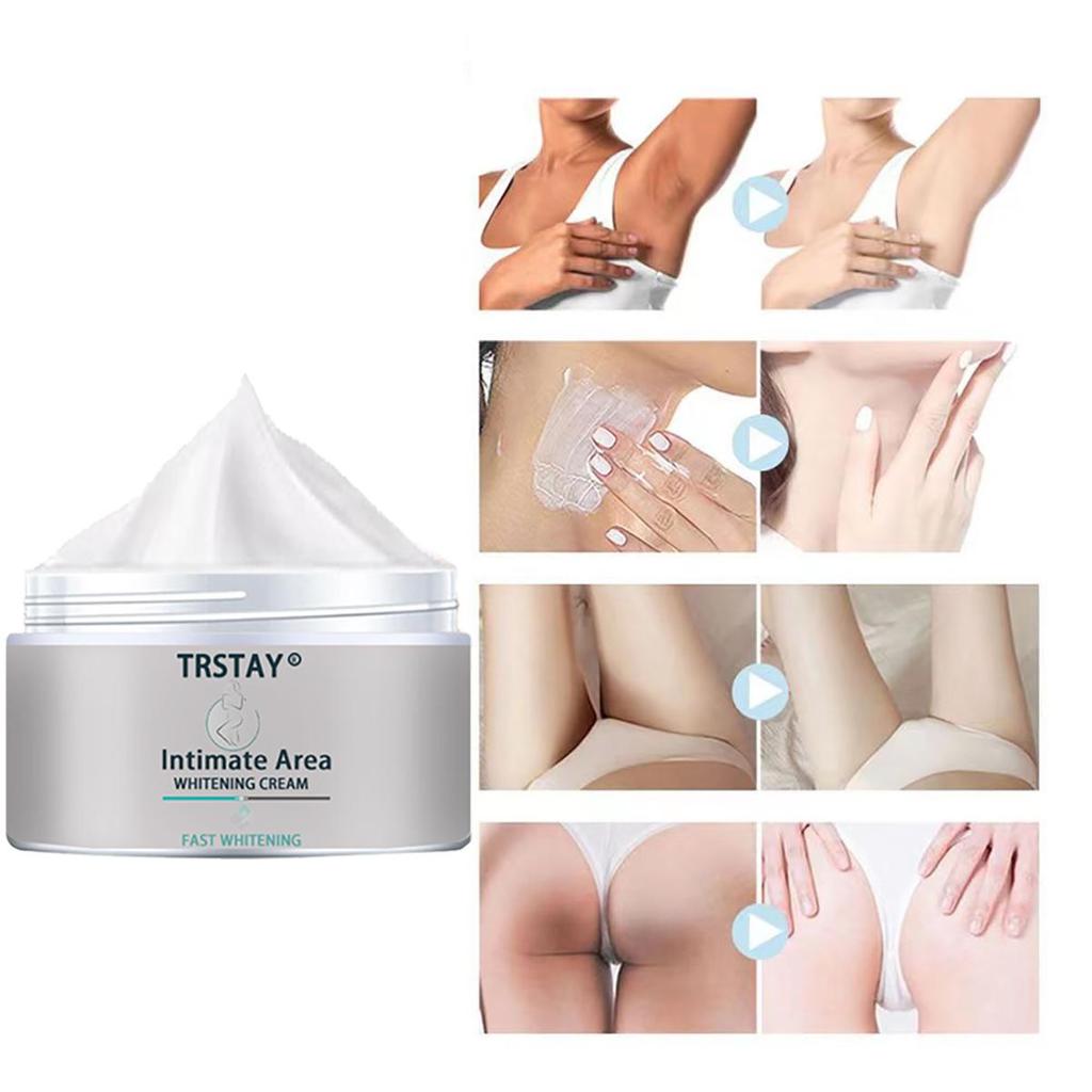 Whitening Cream Brightens the Skin, Deeply Moisturizes, Reduces Wrinkles and Fine Lines, Tightens the Skin, and Improves Elasticity