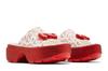Crocs Stomp Slide Hello Kitty 50th Anniversary Red Glitter