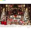 Black Gold Happy New Year Backdrop Merry Christmas Glitter Photography Background Family Prom Holiday Party Decoration RR-28
