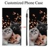 DIY Leder Klapphülle Für Xiaomi 11 Lite 5G Xiaomi11 Ultra Personalisierte Geldbörse Buch Ständer Handyhüllen Persönliche Fotos Handyhüllen