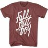 Fall Out Boy Mens T-Shirt FOB Crown Logo Men's T-shirt