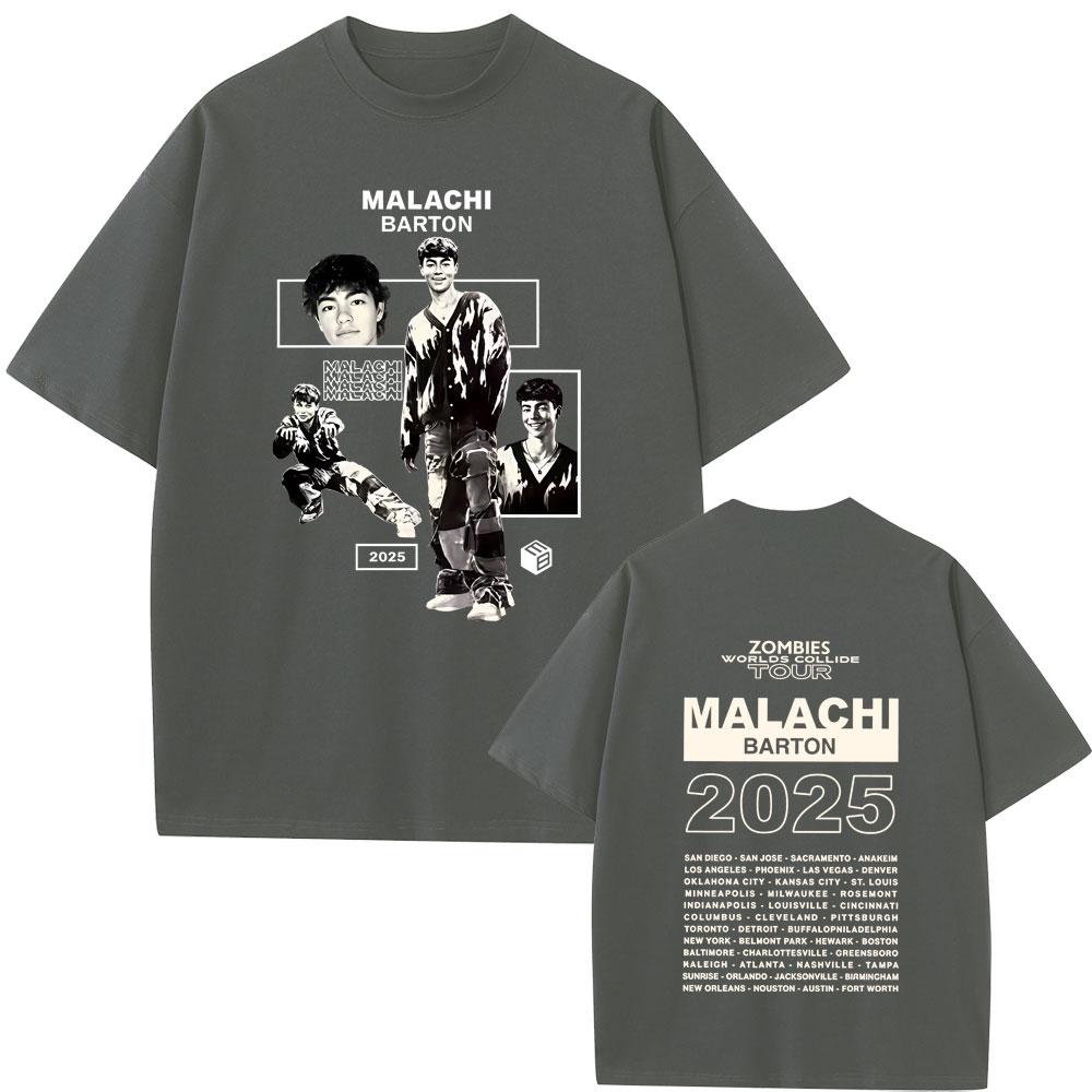 Malachi Barton Graphic Tshirt Unisex Women Fashion Casual Oversized Short Sleeve Tshirts Unisex Vintage Gothic Rock Metal T Shirts