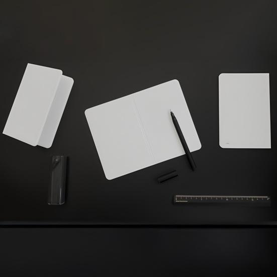 Whiteboard Notebook Reusable Dry Erase Notebook Erasable Whiteboard Book for Business Home Office