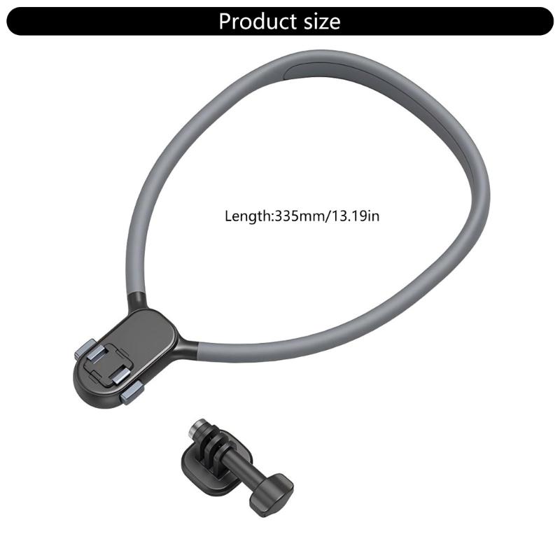 Action Camera Magnetic Neck Holder Quick Release Recording Stand Comfortable for 12/11/10 Action Camera Accessories