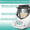 Kompatibler Teigkneter für Thermomix TM6, TM5, TM31 - Edelstahl-Ersatzzubehör