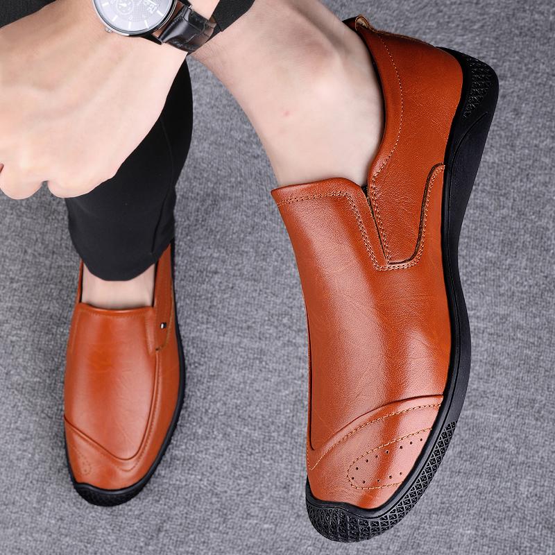 Мужская обувь из натуральной кожи — фото 4