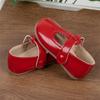 Girls' Casual Velcro Leather Shoes: Spring & Autumn Collection