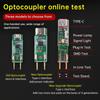 Optocoupler Tester Online Testing Tool Electronic Maintenance Dedicated Four Pin Optocoupler Testing Board 3.0/4.0/5.0/6.0 Type