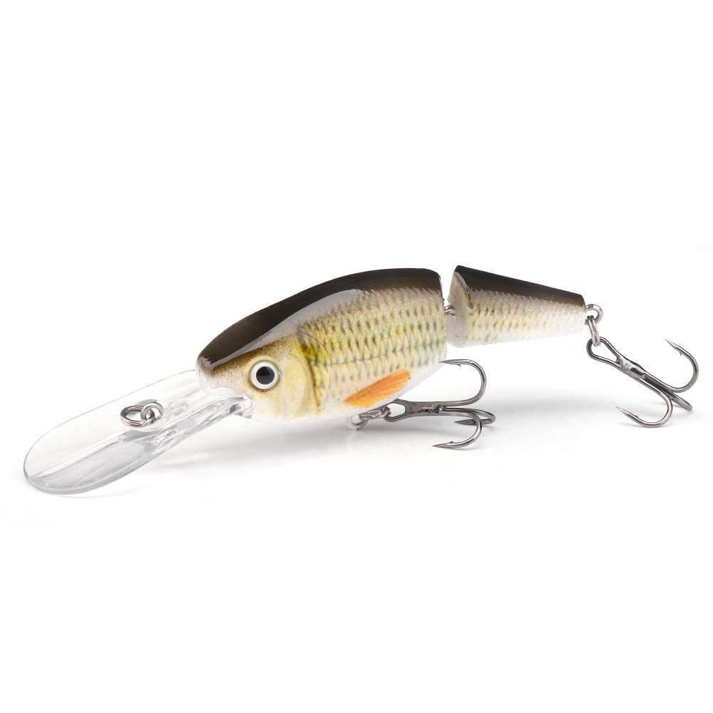 Minnow Fishing Lures 105mm 15g 2-Segment Jointed Bait Floating Wobblers For Pike Artificial Bait Crankbait Fishing Goods