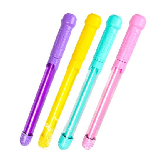 Water Shooter Toy for Kids Sparklers Effect High Pressure Beach Water Squirter Lightweight Pulling Tube Design Water Fight Toy