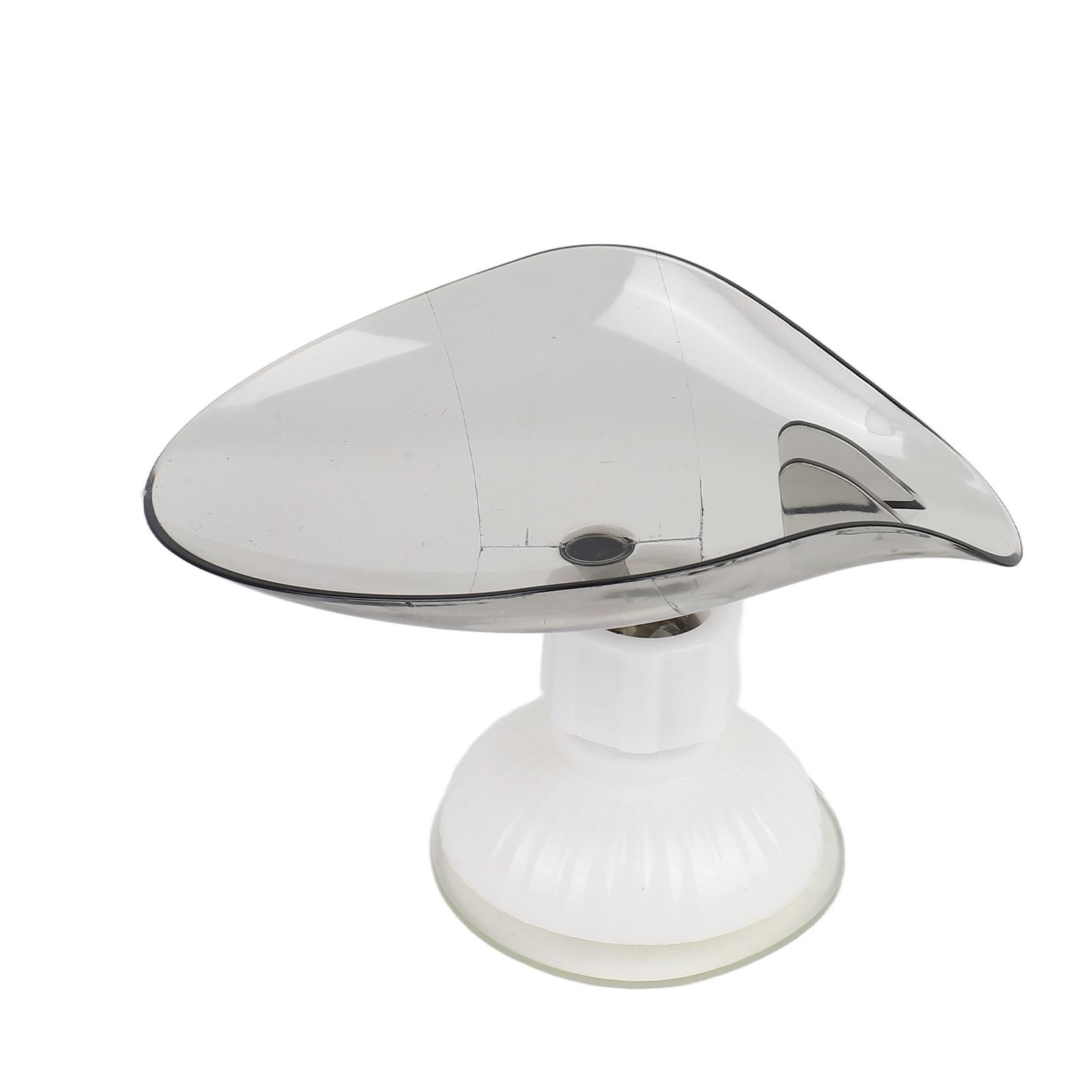 

Bathroom Soap Holder Drain Firmly Mounted Height Sink Suction Cup Sponge Box for Kitchen Steel Wire