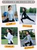 KEFITEVD Long Sleeve Sports UPF Yoga Running Side Solid Size 3XL Women's T-Shirt, 80+, Top, Quick-Drying, Breathable, Fitness, Shirt, Split, Color,
