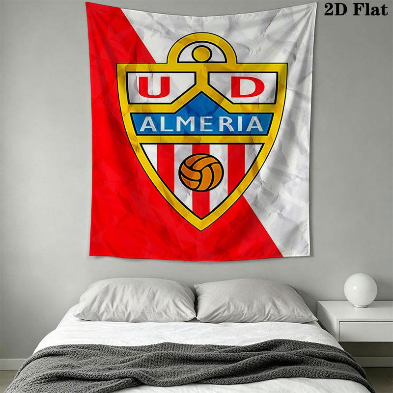 Almería LOGO Wall Hanging Printed Fabric Blanket Decorative Tapestries for Bedroom Living Room Home Decor