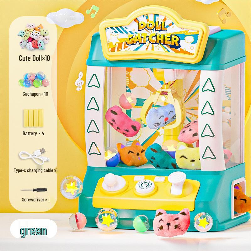 Cross-Border Children's Claw Machine with Sound, Light & Timer - Large Electric Toy Game Machine