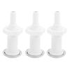 D2 3PCS Bathtub Air Nozzle PVC 30mm Straight Spa Air Bubble Jet Nozzle Replacement for Hot Tubs Swimming Pool Nozzle Accessories