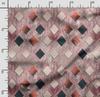 Soimoi Geometrical Print,  Cotton Cambric, Quilting Fabric Sold by The Yard 42 Inch Wide, Medium Weight Cotton Fabric,