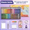 24/36/48 Colors Macaron Ultra Soft Crayon Morandi Painting Tools Versatile Oil Painting Stick