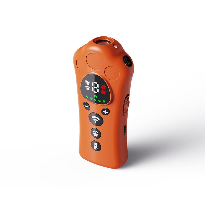 

Ultrasonic Dog Repeller & Trainer with Color Screen Flashlight Unit