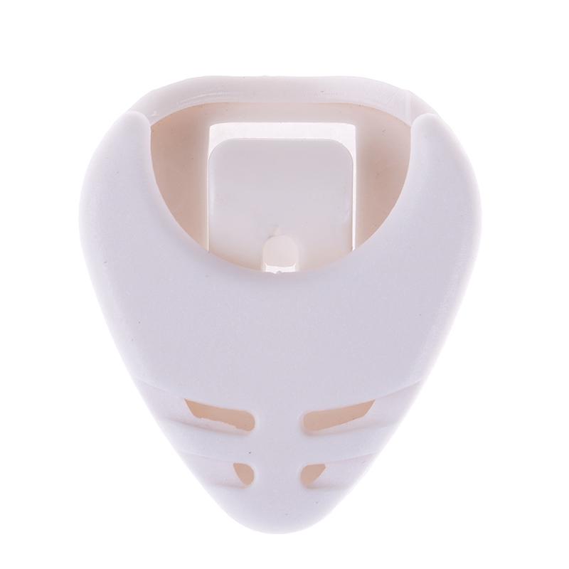 1/5 sztuk Plactic Guitar Pick Plectrum Holder Case Box Części w kształcie serca