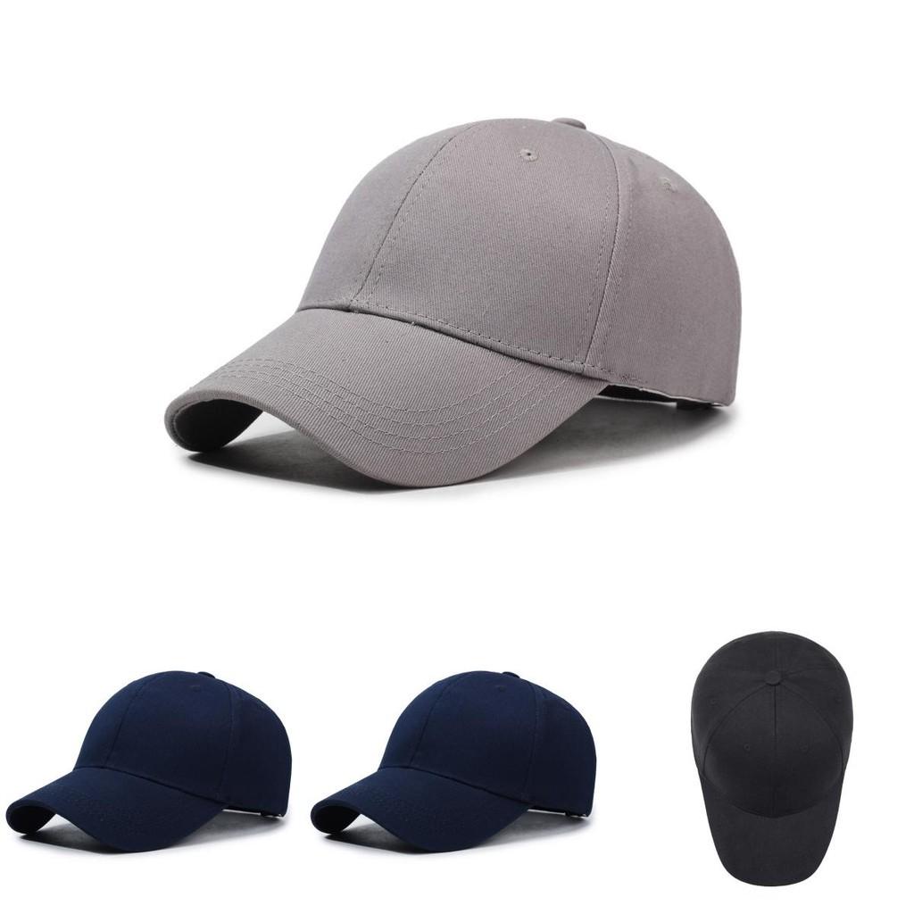 Cotton Baseball Cap For Men Women With Adjustable Strap Sunshade Outdoor Casual