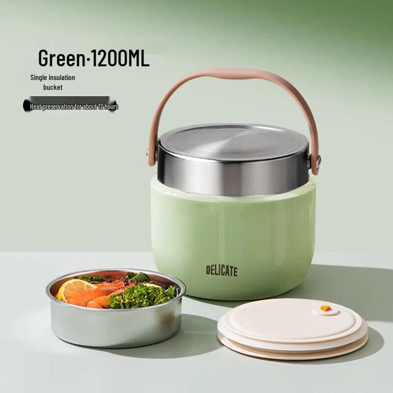 

Star 24-Hour Double-Layer Insulated Stainless Steel Bento Box