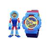 CASIO Men Liquid Crystal/Analog Dual Display Series Blue Watch GA-110F-2DR GA-110F-2DR