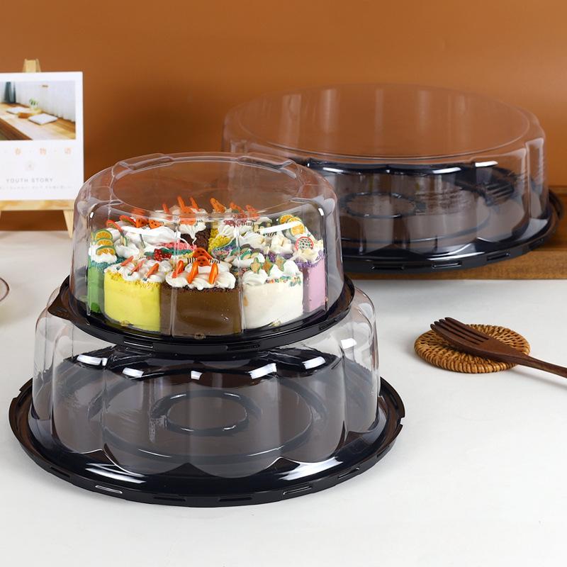 6/8/9 Inch Transparent Cake Box Cake Cheesecake Mousse Baking Accessories Party Birthday Gift Decoration Cake Tools