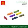 Ungiftig 526 Stück/Los 43093 Achsstift 1 Bausteine Moc Technisches Zubehör Kompatibel mit Steinen Kinderspielzeug Geschenkbox