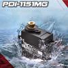 JX PDI-1151MG 15g 3.6KG Ingranaggio Metallico Digitale Senza Nucleo Impermeabile a 180 Gradi Servo per Auto RC TRX4 WPL
